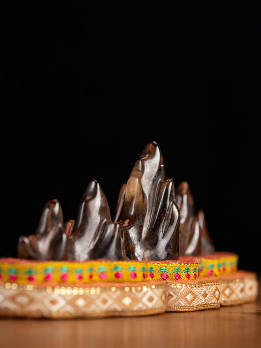 清	茶晶笔架山摆件 商品图1