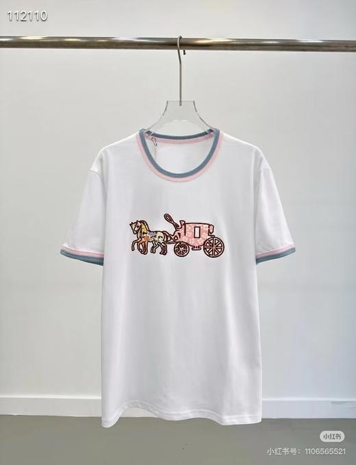 拼缀马车T恤 商品图0