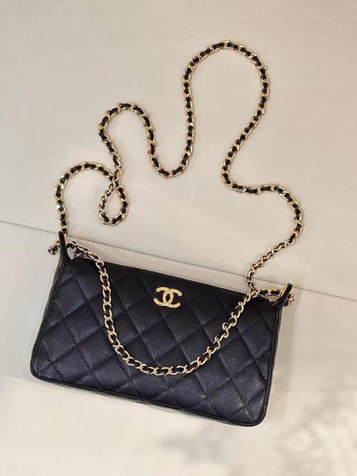 香奈儿 麻将包 黑金 26C（LZ） 商品图0