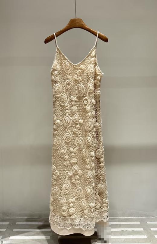 【门店同款】ENJOY夏季重工浮雕花蕾丝吊带裙 170796822 商品图2