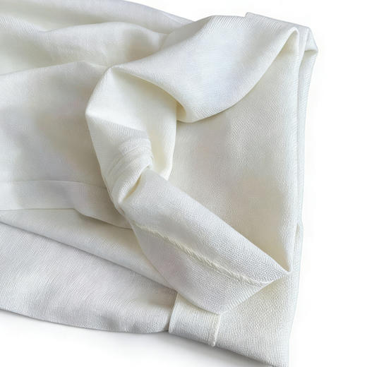 row丝麻裤。 白色。 卡其色。 黑色。 灰色。 商品图9