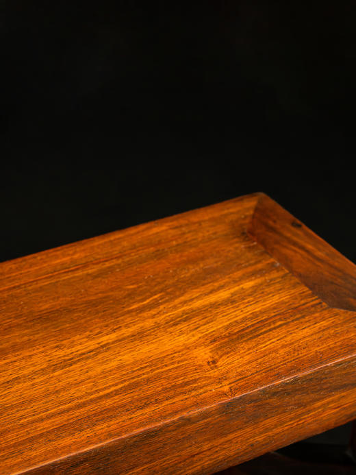 清	红木一块玉带霸王枨四面平条桌 商品图2