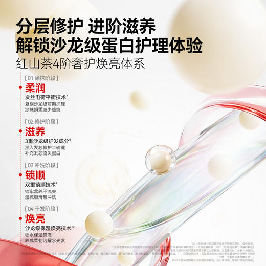 【新品 | 修护发膜】红之缎光柔韧修护发膜修复干枯染烫受损头发护理 商品图4