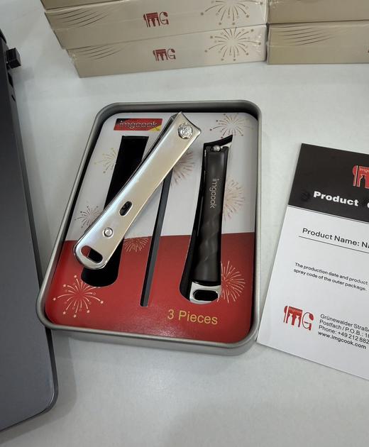 29.9 出口德国正品imgcook防飞溅指甲剪三件套 商品图3