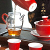 岩上 | 无隅 红釉盖碗茶具套组礼盒 商品缩略图1