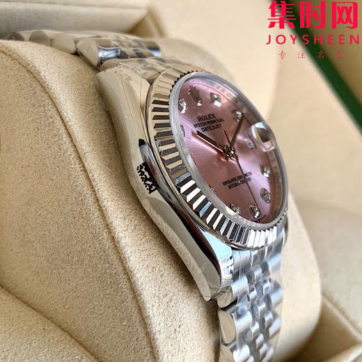 劳力士GS日志型系列 女款31mm 日志31系列 粉盘钻面 霉粉 女士腕表 搭载改Cal.2236全自动机械机芯 商品图1