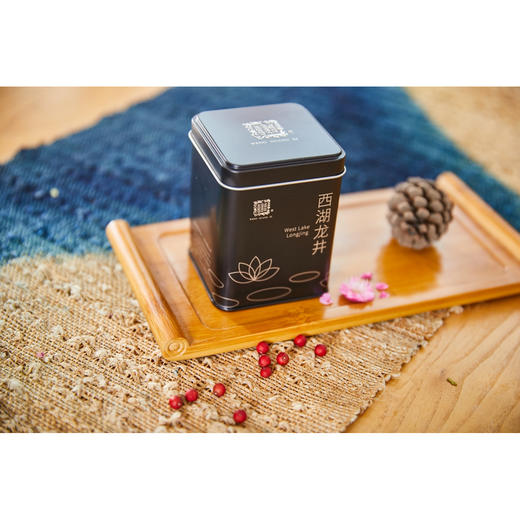 懂茶帝-2026年西湖龙井翁家山龙井43特级S小黑罐50g 商品图2