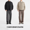 墨麦客男装2025年冬季新款褶皱微肌理衬衫款式翻领羽绒服男士外套 商品缩略图4