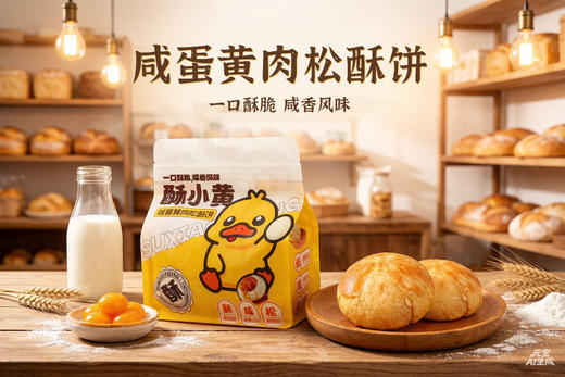包装袋 | 咸蛋黄肉松酥饼包装袋 商品图2