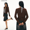 Ariseism黑标 51%绵羊毛针织开衫女春季新款上衣 商品缩略图1