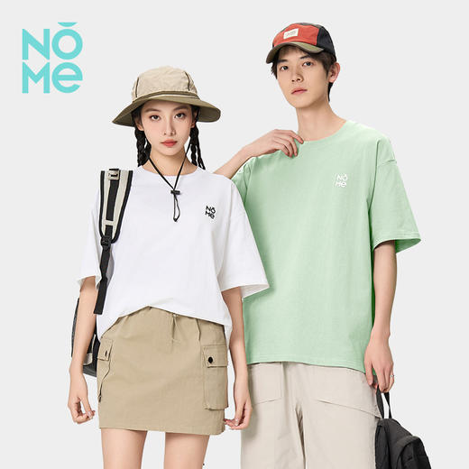 NOME全新升级7A抗菌T220g重磅100%精梳棉男女宽松版型显瘦透气上衣 商品图1