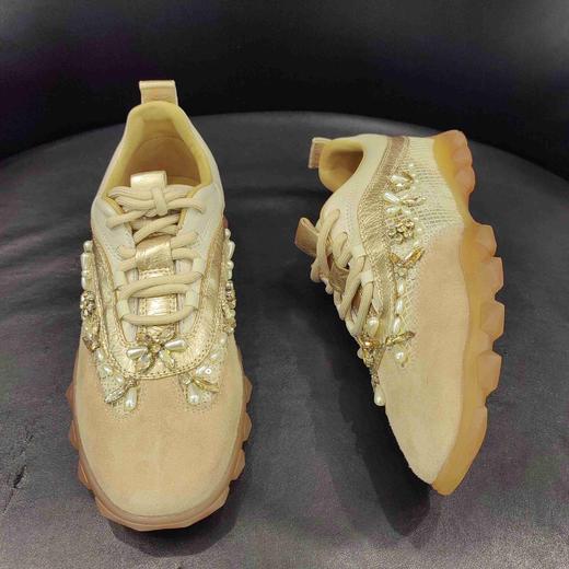 LFGJ凌介女鞋 X1003 时尚百搭德训鞋 商品图3