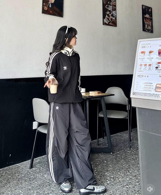 纯原正品三叶草男女款伞裤长裤032801 商品图4