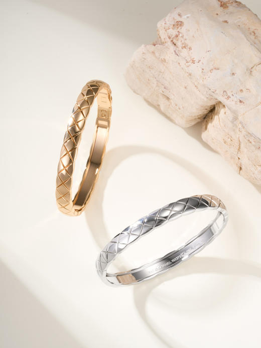 香奈儿 coco crush 宽版 手镯 无钻/带钻（XTY） 商品图1