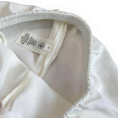 row丝麻裤。 白色。 卡其色。 黑色。 灰色。 商品图12