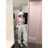 <曾小咸推荐>设计感蝴蝶结绑带休闲裤【预售7-15天发货】 商品缩略图1