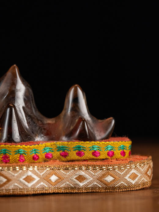 清	茶晶笔架山摆件 商品图3