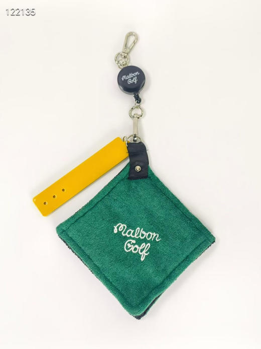 韩单新款malbon golf配饰毛巾挂饰擦球毛巾，可拉伸长度
特价💰158包邮 商品图10