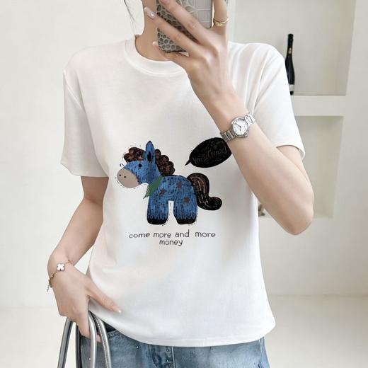 【任选3件加入购物车，满267元减178元，到手89元3件】卷卷紫短袖系列 面料舒适亲肤柔软透气 九个款式任选 百搭休闲时尚 商品图1