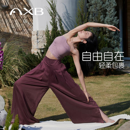 爱暇步瑜伽服抹胸2026春季新款无肩带美背防滑带胸垫bra瑜伽内衣 商品图3