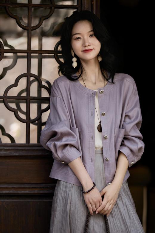 流浪诗人醋酸+莱塞尔呼吸感小资气韵外套 商品图6