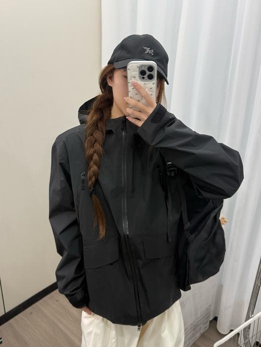 Arcteryx始祖鸟 LIATRIS时尚百搭刺绣品牌Logo连帽软壳夹克外套 商品图6