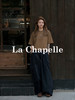 专柜实拍【舒适不束缚】拉夏贝尔/La Chapelle高质感弹力足透气舒适五色圆领字母短袖T恤 商品缩略图3