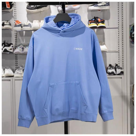 MJ| 李宁男子卫衣2025春季新品韦德系列宽松舒适套头连帽上衣AWDV043-6 商品图0