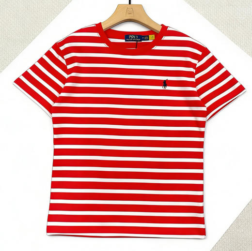 小马圆领衫   蓝白条。红白条。  紫白条自己备注号码颜色。 商品图2