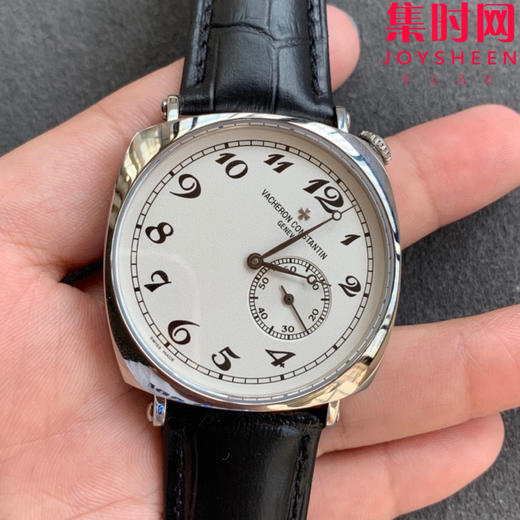 AI江诗丹顿历史名作系列"歪脖子" 阿拉伯数字时标 搭载定制Cal.4400AS手动上链机械机芯 商品图0