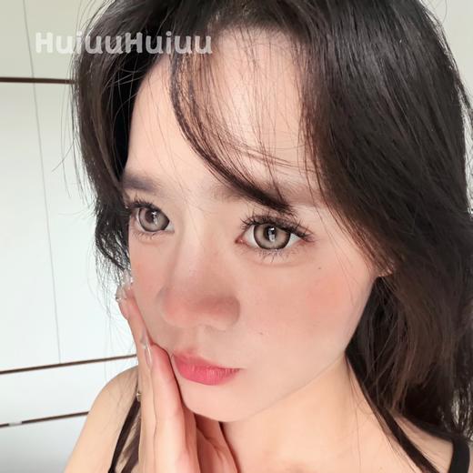 【新品半年抛】SUPERBIGCON-显色混血复古大直径美瞳-港式奶茶-14.5mm-着色14.4mm【半年抛0-800度 无525/575】 商品图1