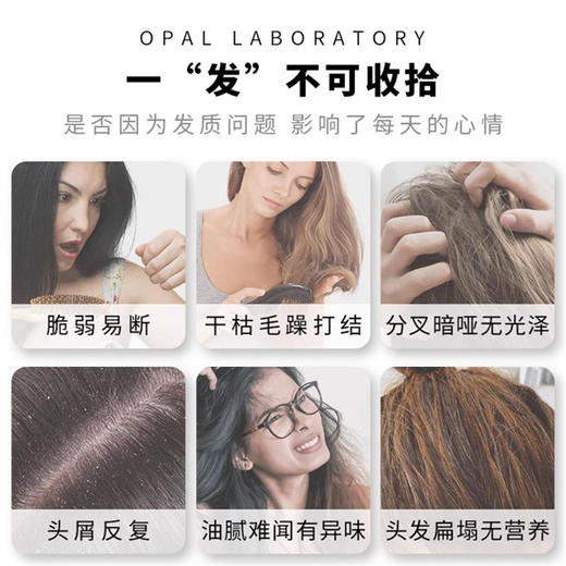 【保湿补水 ！绵密泡沫】澳宝洗发露480g香氛持续留香改善干枯毛躁控油蓬松柔顺去屑洗发水。xa 商品图2