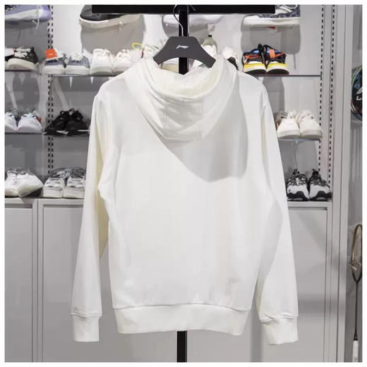 MJ| 李宁卫衣2025春季运动潮流系列男女同款宽松套头连帽卫衣AWDV245-8 商品图1