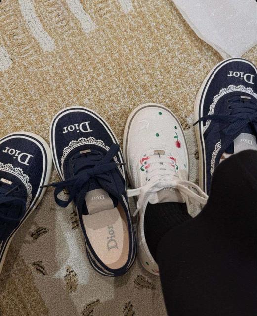 迪奥 2026SS最新款刺绣帆布运动鞋 板鞋 商品图9