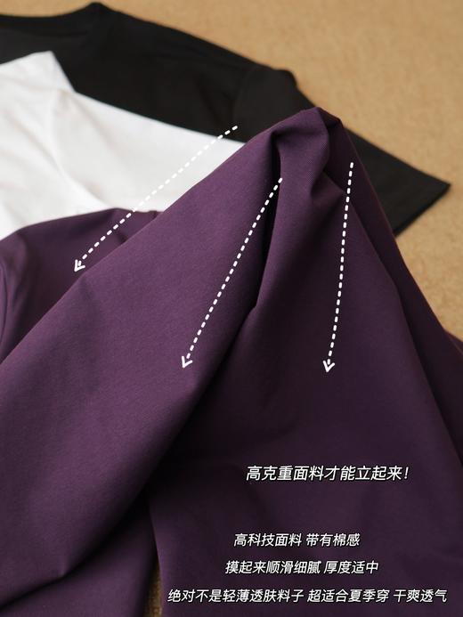 直发 余料加栽，情侣同款，北家刺绣T恤 商品图11