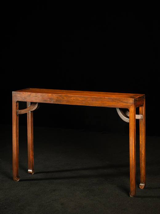 清	红木一块玉带霸王枨四面平条桌 商品图0