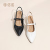 信诺真皮女鞋2026夏季新款百搭时尚软底舒适细跟尖头法式时装凉鞋X6L134-86 商品缩略图3