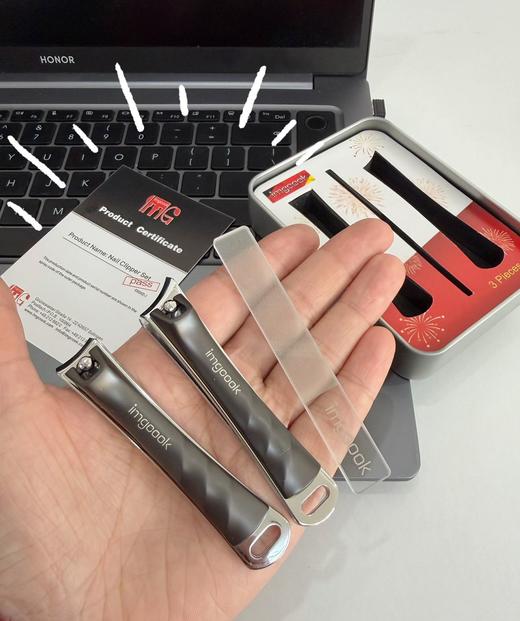 29.9 出口德国正品imgcook防飞溅指甲剪三件套 商品图13