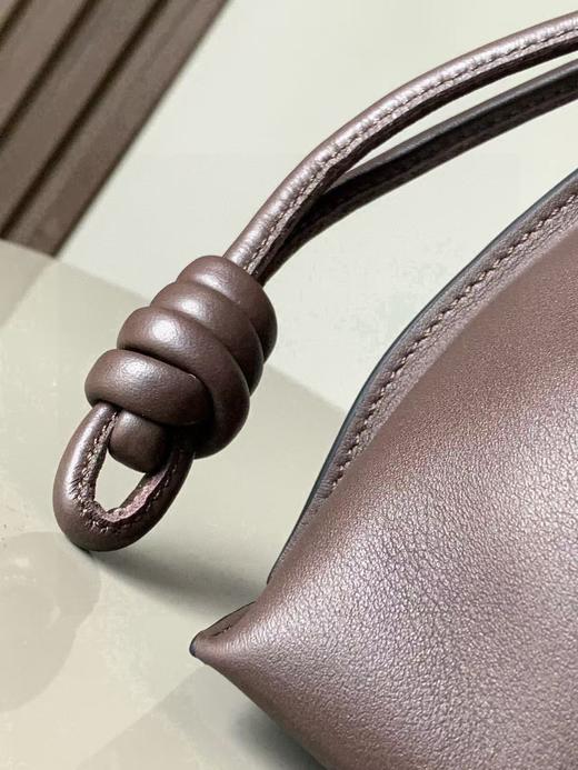 罗意威 纳帕牛皮革Flamenco手拿包福袋 中号 巧克力色（LZ） 商品图1