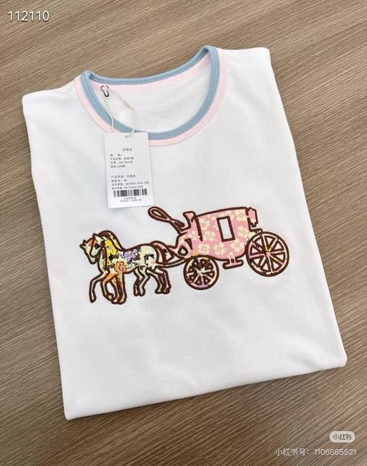 拼缀马车T恤 商品图1