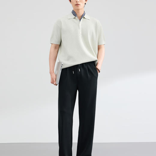 【门店同款】MAXNEW简约风男士休闲裤夏季薄款直筒长裤百搭通勤 商品图2