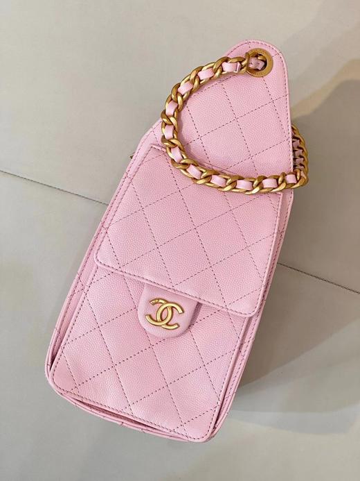 香奈儿 25bag 抽绳水桶包 粉色 小号（LZ） 商品图7