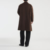墨麦客男装2025年秋冬季新款平驳领中长款全羊毛双面呢大衣外套男 商品缩略图4