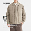 墨麦客男装2025年冬季新款褶皱微肌理衬衫款式翻领羽绒服男士外套 商品缩略图0