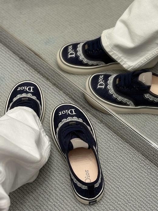 迪奥 2026SS最新款刺绣帆布运动鞋 商品图3