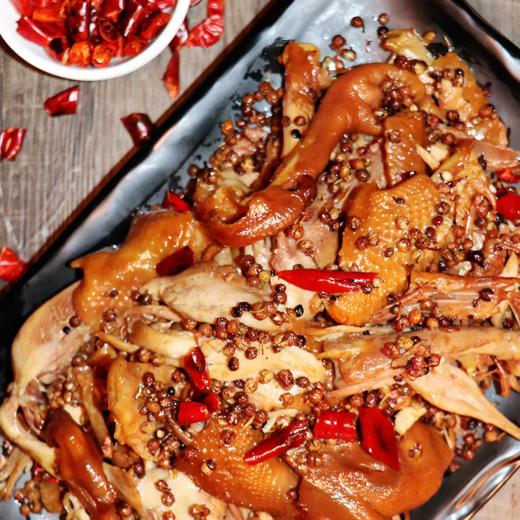 北京牛街清真紫光园椒麻鸡 开袋即食 商品图1