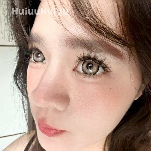 【新品半年抛】SUPERBIGCON-显色混血复古大直径美瞳-港式奶茶-14.5mm-着色14.4mm【半年抛0-800度 无525/575】 商品图2