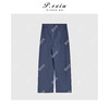 03-5潘依绣丁丁宠粉夏季百搭腰头撞色弯刀休闲裤Q30054 商品缩略图1