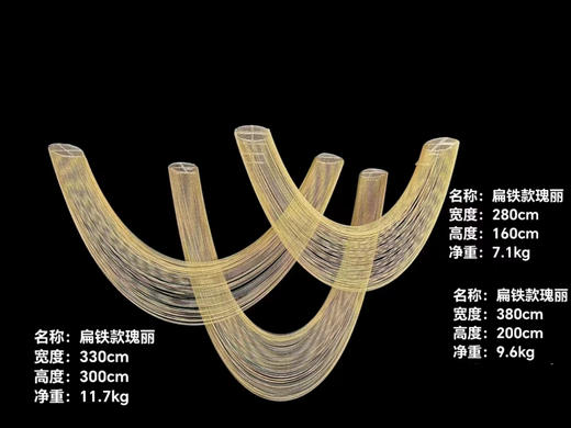 扁铁款瑰丽三件套（运费自理） 商品图0