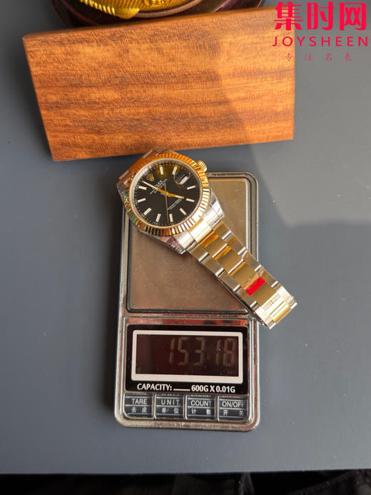 劳力士 VS日志41系列 VS日志V2版 间金黑盘 男士腕表 丹东3235机 板带 三珠带 表径41mm 商品图8